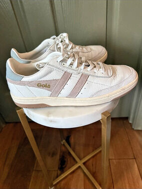Gola Falcon Color Block Sneakers White & Pink US 8